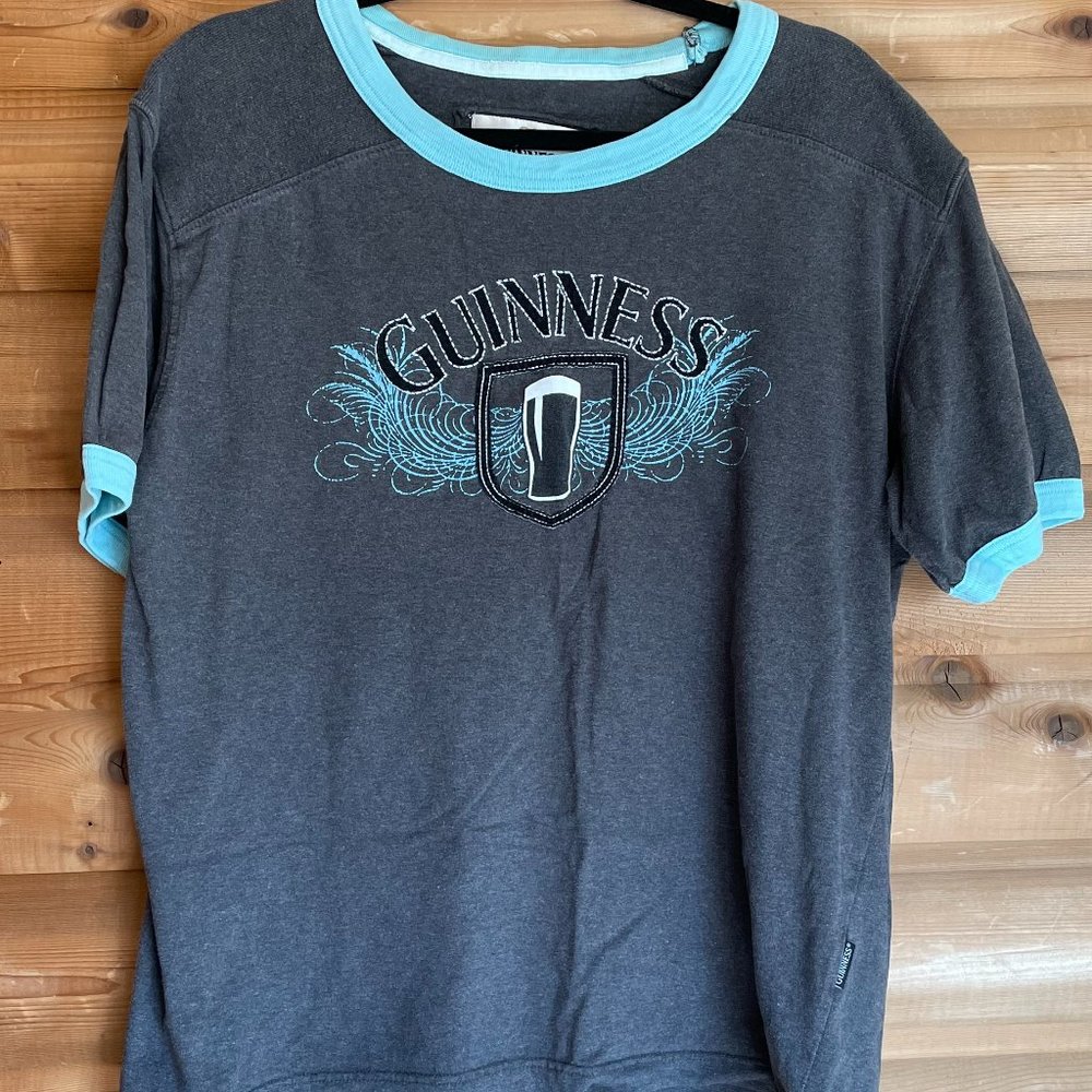 Guinness Official Merchandise, Large, Gray Blue and White